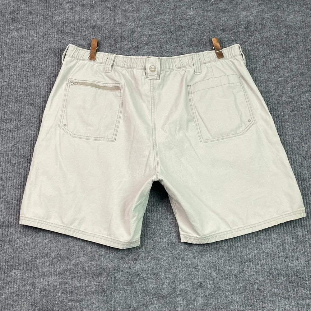 Wrangler Cargo Shorts Mens 44 Tan Beige Stretch Outdoor Casual Utility Pocket